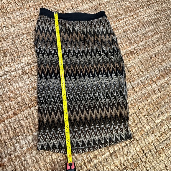 MINE PATTERNED PENCIL SKIRT - Picture 3 of 9